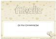 Christening Amelia Hearts Large Dl Matching Insert