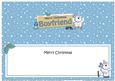 Xmas Boyfriend Polar Bear Signpost Lge Dl Insert