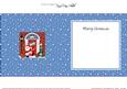 Santa's Sack Christmas Door Matching Square Insert