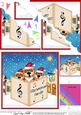 Carol Singing Meerkats Merry Carollers Scallop Corner