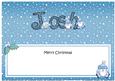 Merry Christmas Josh Penguins Matching Large Dl Insert