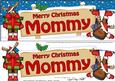 Xmas Mommy Rudolph Signpost Large Dl Easicut 3D Decoupage