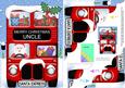 A5 Xmas Santa Express Uncle Scallop Corner Stacker