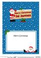 Xmas Jai Jaymes Santa Signpost 5x7 Matching Insert
