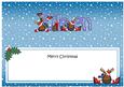 Merry Christmas Eileen Rudolph Matching Large Dl Insert