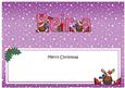 Merry Christmas Keira Rudolph Matching Large Dl Insert