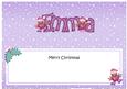 Merry Christmas Emma Robins Matching Large Dl Insert