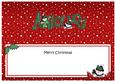 Merry Christmas All of You Snowmen Matching Large Dl Insert