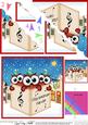 Carol Singing Owls Merry Carollers Scallop Corner