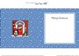 Penguin's Pud Christmas Door Matching Square Insert
