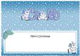 Merry Christmas Caleb Polar Bears Matching Large Dl Insert