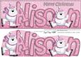 Merry Christmas Alison Polar Bears Large Dl & 3D Decoupage
