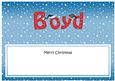 Merry Christmas Boyd Xmas Hats Matching Large Dl Insert