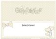 Baby on Board Congratulations Matching Large Dl Insert