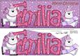 Xmas Emilia Polar Bears Signpost Lge Dl Easicut Decoupage