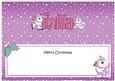 Xmas Emilia Polar Bears Signpost Large Dl Insert