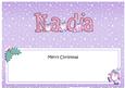 Christmas Nadia Penguins Matching Large Dl Insert