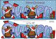 Merry Christmas Owen Rudolph Large Dl & 3D Decoupage