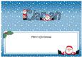 Merry Christmas Ciaran Santa Matching Large Dl Insert