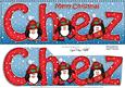 Merry Christmas Chez Penguins Large Dl & 3D Decoupage