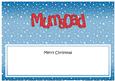 Xmas Mum & Dad Matching Large Dl Insert