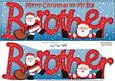 Large Dl Xmas Big Brother Santa Quick Card 3D Decoupage