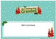 Xmas Great Grandad Trees Signpost Large Dl Insert
