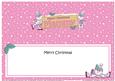 Xmas Mammy Snowmen Signpost Large Dl Matching Insert