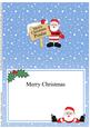Xmas Personalised Postie Matching A5 Insert