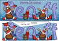 Merry Christmas Geoff Rudolph Large Dl & 3D Decoupage