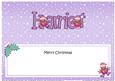 Merry Christmas Harriet Robins Matching Large Dl Insert