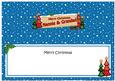 Xmas Nannie & Grandad Trees Signpost Lge Dl Matching Insert