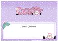 Merry Christmas Daughter Santa Matching Large Dl Insert