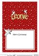 Xmas Leonie Doves Signpost 5x7 Matching Insert