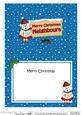 Xmas Neighbours Teddy Tess Signpost 5x7 Matching Insert