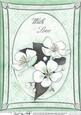 A4 Apple Blossom - with Love