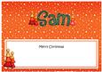 Xmas Sam Xmas Trees Matching Large Dl Insert