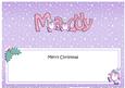 Xmas Maddy Penguins Matching Large Dl Insert