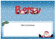 Xmas Betsy Santa Matching Large Dl Insert