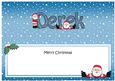Xmas Derek Santa Matching Large Dl Insert