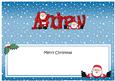 Xmas Andrew Santa Matching Large Dl Insert