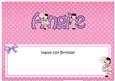 Girlz Birthday Angie Large Dl Matching Large Dl Insert