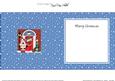 Singing Milly Moo Cow Christmas Door Matching Square Insert