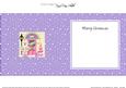 Singing Santa Christmas Door Matching Square Insert