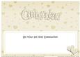 1st Holy Communion Hearts Large Dl Matching Insert