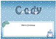 Xmas Cody Penguins Matching Large Dl Insert
