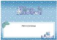 Xmas Noah Snowmen Matching Large Dl Insert