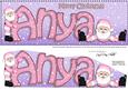 Xmas Anya Santa Large Dl & 3D Decoupage