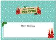 Xmas Mrs Grant Trees Signpost Lge Dl Matching Insert