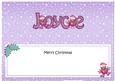 Xmas Joyce Robins Matching Large Dl Insert